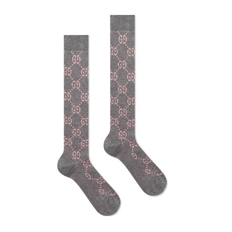 gucci socks grey and pink|Womens Gucci Socks .